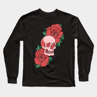 Skull and Roses Long Sleeve T-Shirt